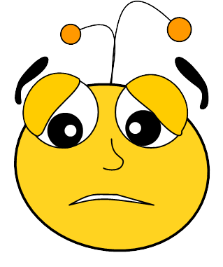 Bee triste